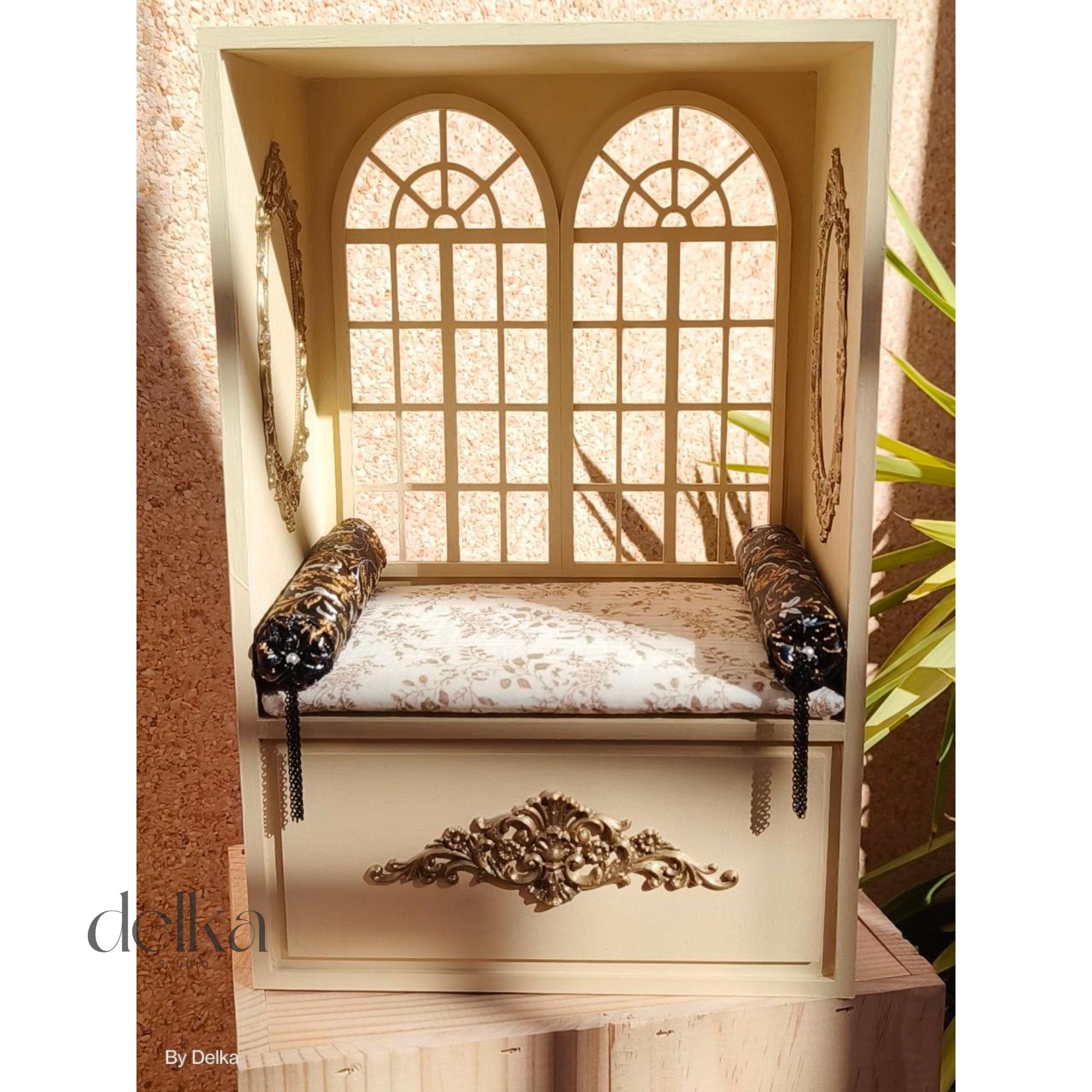 Roombox For Diorama For 1/6 Scale Fashion Dolls